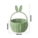 thumbnail image 3 of Fasiaou Eggs Easter Basket Stuffers Easter Decorations Easter Woven Bunny Basket Long Ears Bunny Storage Basket Tote Bag Easter Eggs Storage Basket Kids Gift Storage Tote Bag, 3 of 8
