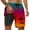 Z01-Dark Green, variant on YAYUBA 7 Inch Swim Trunks Men 2 In 1 with Compression Liner Quick Dry Breathable High Elastic Waist Mens Bathing Suit 9 Inch Inseam Light Upf Stretch Lined Summer Beach Swimwear