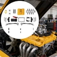thumbnail image 6 of LeeQinersw RC Car Djv8 Simulate Engine Fans Radiator Accessories for 1/10 Scale Model Premium Quick Installation Pare Parts Professional yellow, 6 of 7
