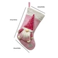 thumbnail image 2 of Tyidzon Christmas Tree Decorations Christmas Stockings with Initials, Knitted Stockings for Family, Kids, Xmas Tree, Fireplace, Holiday Party Gifts, 2 of 3