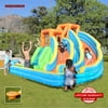 Sportspower Twin Peaks Splash n' Slide with Lifetime Warranty on Blower, for Ages 3-8