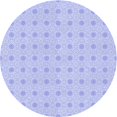 thumbnail image 1 of Ahgly Company Tapis Rond Lavable en Machine Intérieur Transitionnel Bleu Céleste, 5 Pieds Rond, 1 of 7