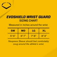 thumbnail image 3 of evoshield neoprene compression protective wrist guard, 2044150, 3 of 3