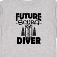 thumbnail image 4 of Inktastic Future Scuba Diver Boys or Girls Long Sleeve Toddler T-Shirt, 4 of 5