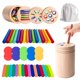 thumbnail image 1 of Juguete Montessori de Madera 3 en 1 para Clasificación de Colores – Kkogleam, 1 of 7