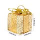 thumbnail image 3 of Adornos navideños de espuma para cajas de regalo y decoraciones para el árbol de Navidad | Decoración colgante con diseño calado | Decoración para interiores: árbol de Navidad, puerta, 3 of 8