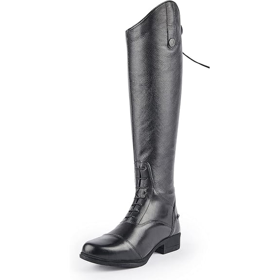 Shires Women's Moretta Gianna Leather Riding Boots 5 Slim