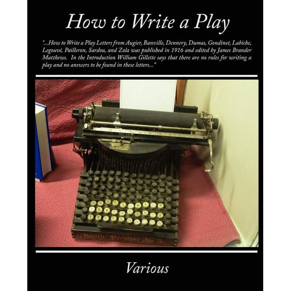 How to Write a Play (Paperback)