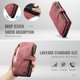 thumbnail image 5 of Funda billetera Samsung Galaxy S24 FE 5G con Tarjetero, Soporte, Bolsillo Magnético con Cremallera, Correa de Cordón, Muñequera, Funda con tapa de Cuero para Samsung Galaxy S24 FE de 6,7 Pulgadas, 5 of 7