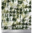 thumbnail image 1 of Soimoi Rayon Fabric Two Tone with White Camouflage Print Sewing Fabric Yard 56 Inch Wide, 1 of 3