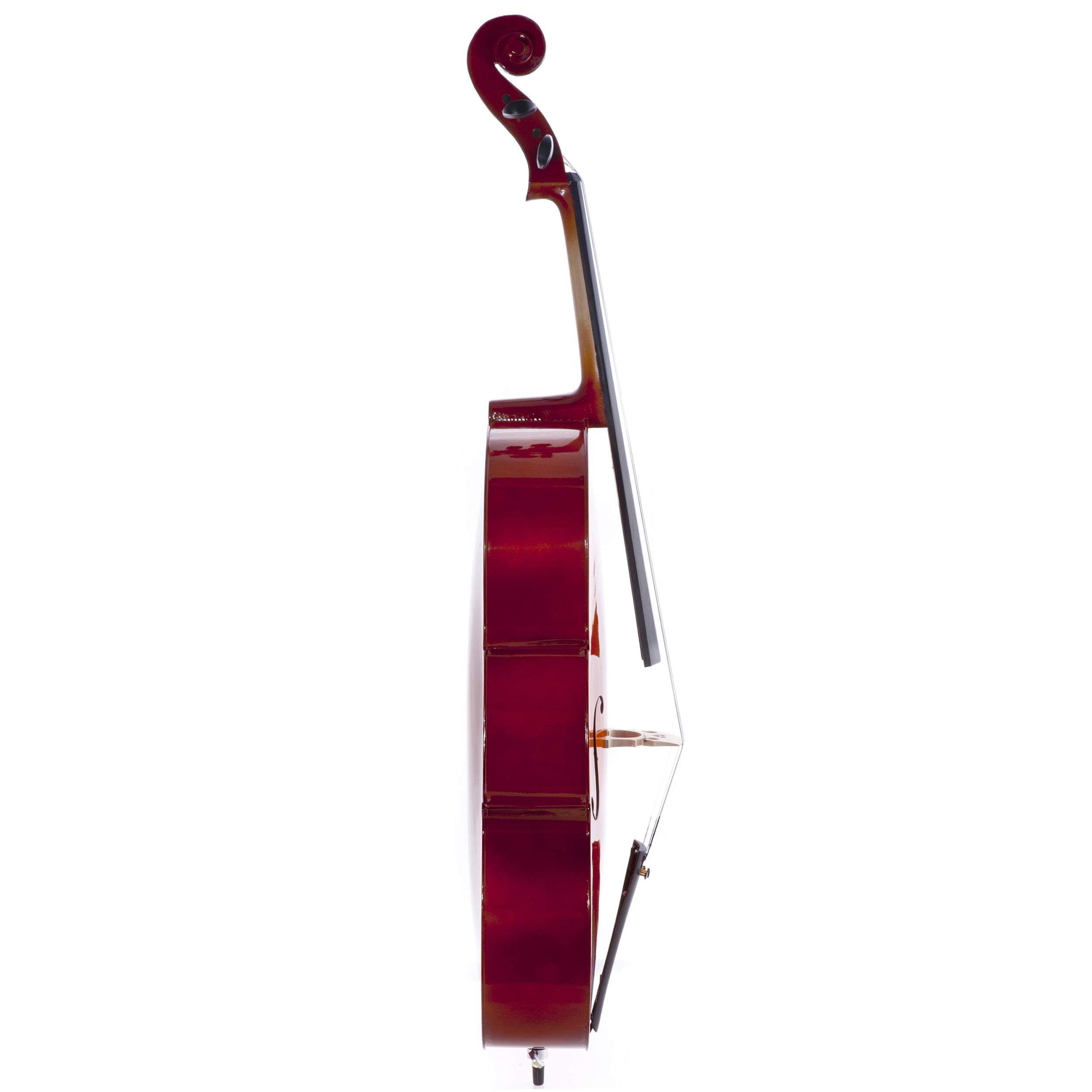 D'Luca Meister Student Cello Package 1/2 Size w/Stand, Bag, Tuner, Rosin & Bow