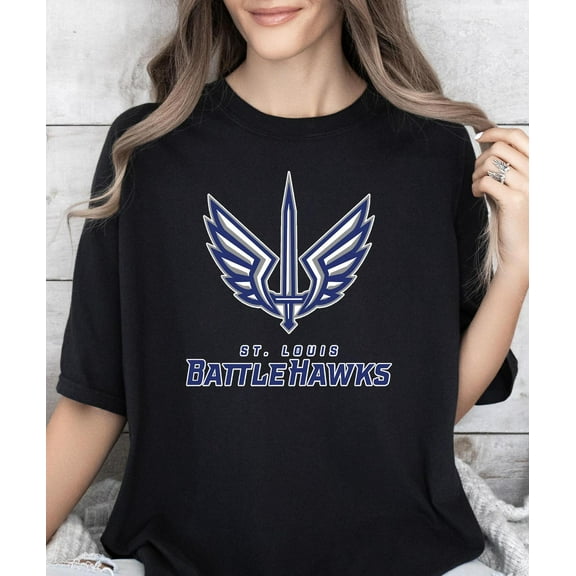 St-Louis Football Battle-Hawks for Fan Shirts Unisex###Unisex T-Shirt
