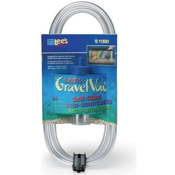 Lees Ultra Gravel Vac [Aquarium, Gravel Vacs] 5" Long
