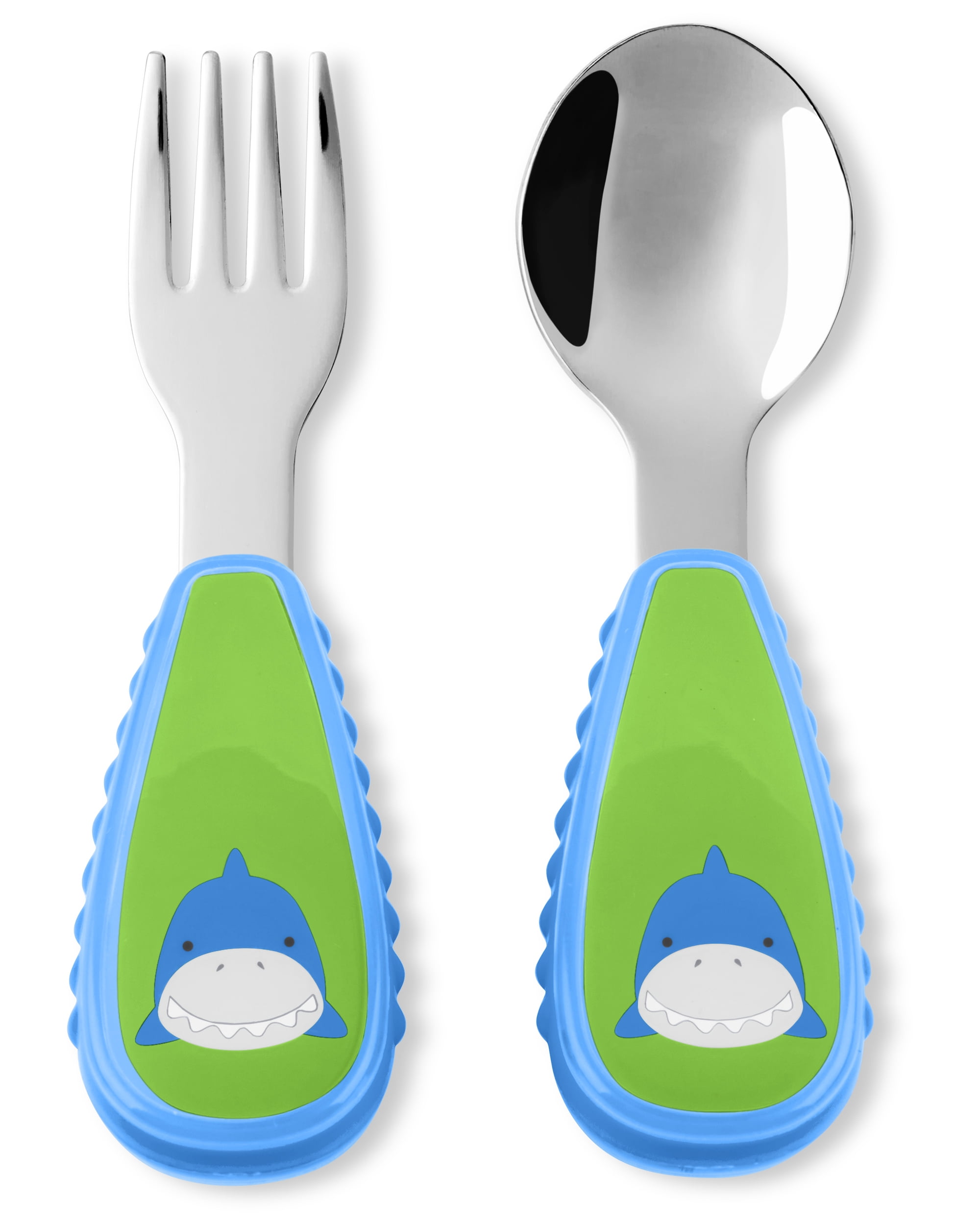 Skidaddle by Skip Hop Utensil Set , Blue Shark