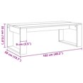 thumbnail image 2 of vidaXL Coffee Table Artisan Oak 102x50x35 cm Engineered Wood, 2 of 5