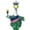 Style 4 #003, variant on Summer Porch Goose Outfits for Plastic Goose 23/17'' Lawn Patio Statue Clothes Straw Hat and Hawaiian Lei Costume 23inch Porch Goose Accessories for Luau Party Outdoor Garden Yard Decor (Colorful)