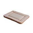thumbnail image 2 of Woven Fabric Pet Mat Scratch Resistant Pull Proof Washable All Seasons Quilted Padding Non Slip for Cats Small Dogs Crate Floor Furniture, 2 of 6