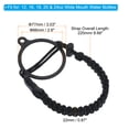 thumbnail image 2 of Uxcell Water Bottle Holder, 2 Pack Paracord Handle for 12 to 24oz & 32 to 40oz, Black, 2 of 6