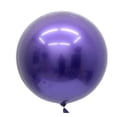 thumbnail image 1 of Globo Gigante Metálico Morado Esfera Burbuja Bobo Balloons PVC de 24 Pulgadas, 1 of 3