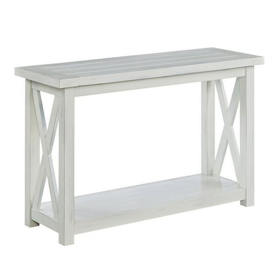 Pemberly Row Console Table in White