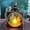 D, variant on BSJJY Christmas Snow Globe Lantern, Battery Operated Lighted Swirling Glitter Water Lantern, Sparkling Crystal Circle Around The Snowman Families Tabletop Lantern for Xmas Home Decor,Christmas Tree