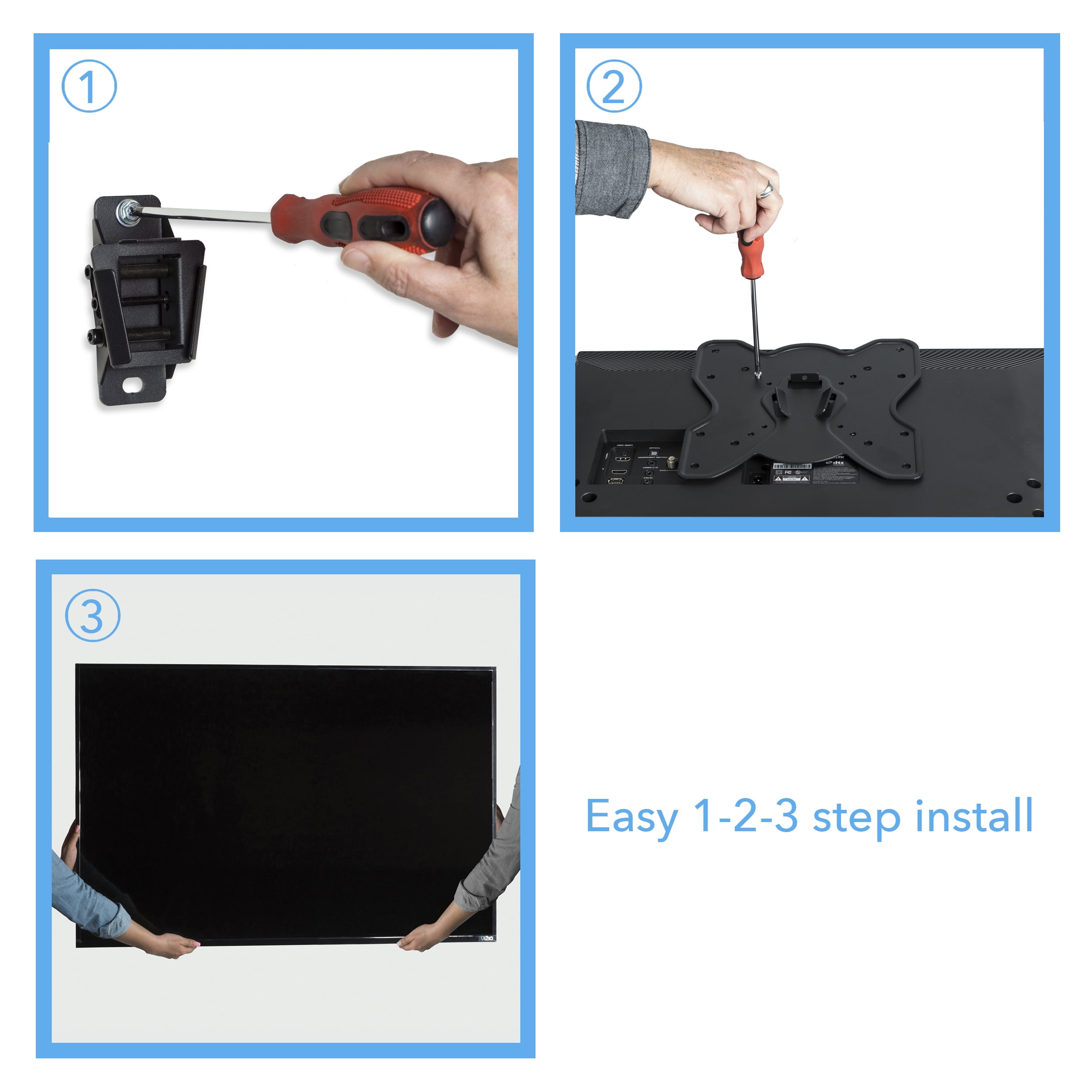 onn. Tilting TV Wall Mount for 13"-32" TVs