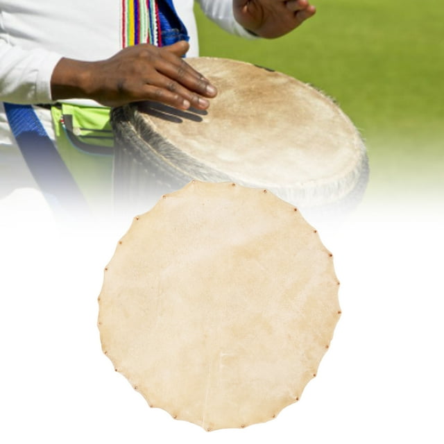 Parche De Piel De Cabra, Repuesto Para Mantener La Autenticidad Parche De Tambor Chamán Color Primario Para Djembe