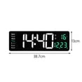 thumbnail image 4 of Reloj de pared digital grande Macarena pantalla de fecha temperatura semana Ajuste de brillo, 4 of 8