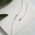 thumbnail image 2 of Necklace Extender Delicate Chain Extenders for Necklaces 4 Pcs 2" 3" 4" 6" inch Silver Chain Extensions for Necklaces Chokers Bracelets Anklets Lobster Claw Clasp from JIACHARMED, 2 of 5