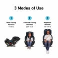 thumbnail image 3 of Graco® TriRide™ 3-in-1 Car Seat, Clybourne, Black, 3 of 7
