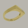 thumbnail image 3 of LBG British Made 18k Yellow Gold Genuine Natural Opal Mens Band Ring - 33 size options - Size 5.5, 3 of 6