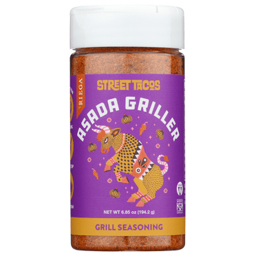 RIEGA Street Tacos Asada Grill Seasoning – Flavorful Blend, 6.85 oz (194.2 g)