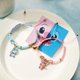 thumbnail image 3 of Disney-pulsera de Anime Stitch para niños y niñas, cadena de cuerda magnética de amor, juguetes para parejas, regalos de cumpleaños, 2 unids/set, 3 of 5