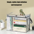 thumbnail image 4 of Books Storage Organizers Toy Box Foldable Books Box Waterproof Books Organizers Books Storage Box School Office Supplies, 4 of 9
