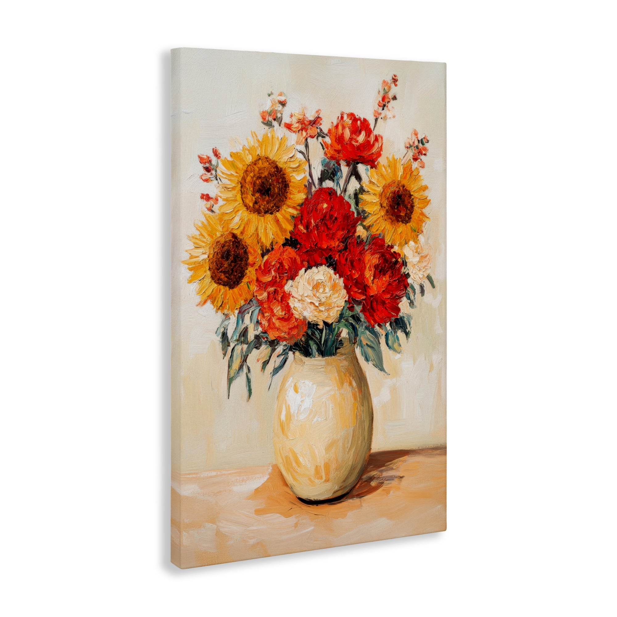 Charming Bouquet of Fall Canvas Wall Art, design by Petal Prints Design