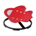 thumbnail image 4 of Silla giratoria para niños, juguete sensorial, asiento con forma de avión, juguete científico giratorio de 360 degree, juguete de equilibrio antideslizante, Rojo, 4 of 8