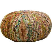 ***fasttrack***nourison Multicolor Pouf