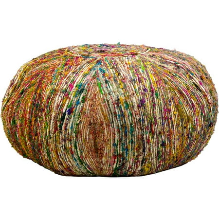 ***fasttrack***nourison Multicolor Pouf