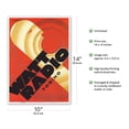 thumbnail image 2 of Watt Radio Torino - Turin Italy - Vintage Music Poster by Nikolay Diulgheroff c.1933 - Master Art Print 10in x 14in, 2 of 4