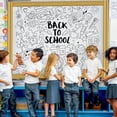 thumbnail image 4 of 65.6Ft Gold Frame Bulletin Board Border Two Sided Die Cut Trim Border Roll for for Back to School Party Classroom Chalkboard Window Decor$$Office, 4 of 7