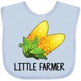 thumbnail image 3 of Inktastic Little Farmer with Corn Boys or Girls Baby Bib, 3 of 4