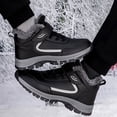 thumbnail image 6 of Mepaouo Hiking Boots Women Lace-Up Arch Support Walking Boots Winter Warm Casual Work Booties, 6 of 7