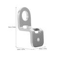 thumbnail image 5 of Water Tank Bracket Universal Radiator Mounting Bracket Mount for Car Radiator Radiator Bracket for Part Radiator Support, 5 of 6