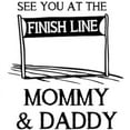 thumbnail image 2 of CafePress - See You At The Finish Line Mommy & Infant Bodysuit - Baby Light Bodysuit, Size Newborn - 24 Months, 2 of 4