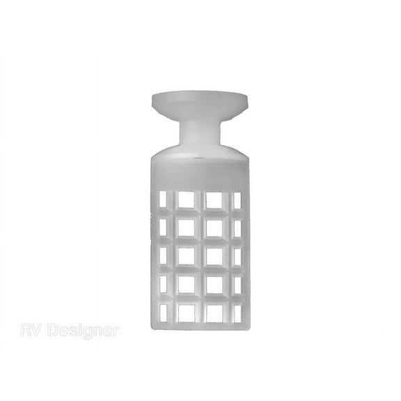 RV Designer A107 - White Plastic Large Sew in Carrier Set