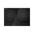 thumbnail image 1 of 13-in Portable Dual Heating Elements 1800-W Built-in Induction Cooktop 120-V, 1 of 7