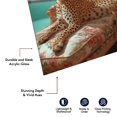 thumbnail image 4 of Lavender Leopard Acrylic Print Coastal Art Prints by Notoriart, Ready to Hang, 24 x 36, 4 of 7