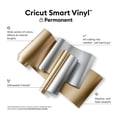 thumbnail image 2 of Rollo de vinilo Cricut Smart Matte Metallic Permanente de 0,9 m, color champán, 2 of 6