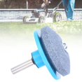 thumbnail image 2 of 5Pcs Wear Resistant Lawn Mower Blade Sharpener Sharpening Grinding Tool Accessories(Cyan ), 2 of 8