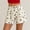 White, variant on WRFWUL Womens Polka Dot Jean Shorts Drawstring Low Rise Baggy Denim Shorts Frayed Hem Summer Casual Bermuda Pants with Pockets